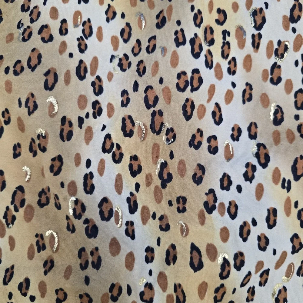 Vintage NWT 1990s‎ Oscar de la Renta Cheetah Print Swimsuit Women's 14